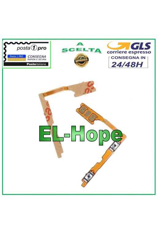 Cable flexible plano para teclas laterales, subir y bajar volumen, para OPPO Realme XT RMX1921