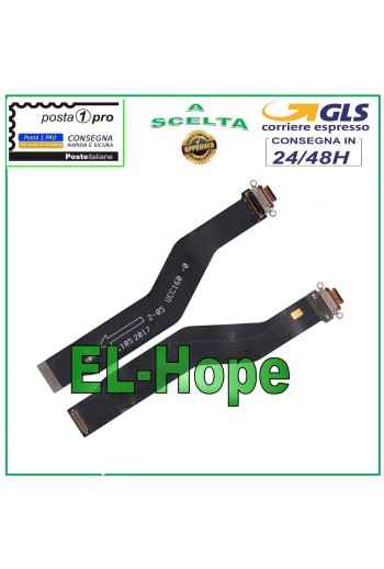Conector de carga flexible plano para OPPO Find X2 CPH2023 tipo C