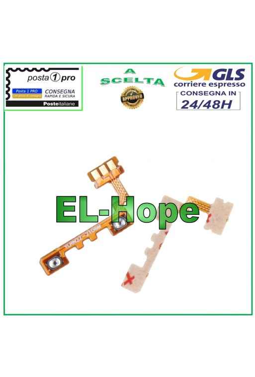 TECLAS LATERALES PLANAS FLEXIBLES SUBIR/BAJAR VOLUMEN PARA OPPO FIND X2 LITE CPH2005