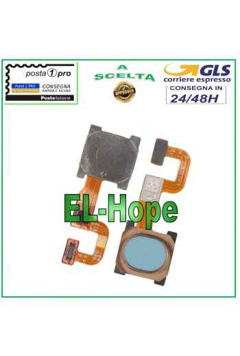 TECLA FLEXIBLE PLANA CON HUELLA OPPO A7X PBMM00 PBBT00 VERDE PINO