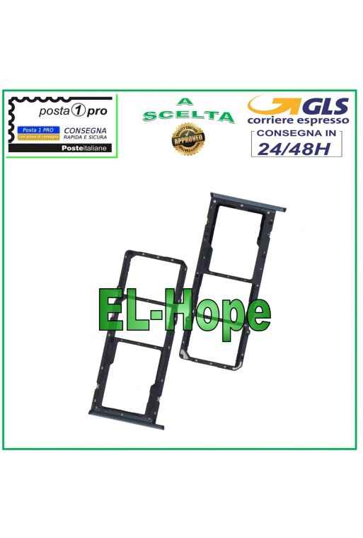 RANURA PARA CARRIL SIM COMPARTIMENTO PARA TARJETA MICRO SD PARA OPPO REALME C11 2021 RMX3231 NEGRO