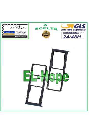 RANURA PARA CARRIL SIM COMPARTIMENTO PARA TARJETA MICRO SD PARA OPPO A15 CPH2185 / A15S CPH2179 NEGRO