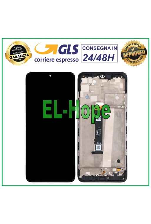 MARCO DE PANTALLA LCD PARA MOTOROLA MOTO G50 4G XT-2137 XT2137 PANTALLA TÁCTIL DE VIDRIO