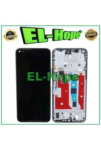 MARCO DE PANTALLA LCD PARA HUAWEI HONOR 50 LITE NTN-LX1 L22 PANTALLA TÁCTIL CRISTAL NEGRO