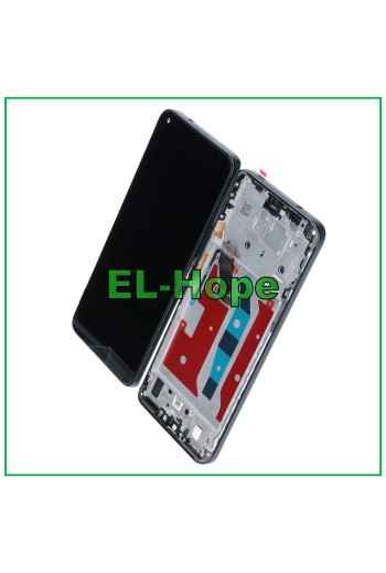 MARCO DE PANTALLA LCD PARA HUAWEI HONOR 50 LITE NTN-LX1 L22 PANTALLA TÁCTIL CRISTAL NEGRO