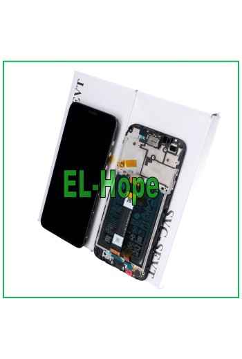 MARCO DE PANTALLA LCD ORIGINAL BATERÍA HUAWEI Y5P Y5 PLUS 2020 DRA-LX9 TÁCTIL NEGRO