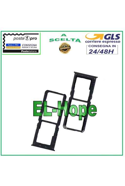 RANURA PARA CARRIL SIM COMPARTIMENTO PARA TARJETA MICRO SD PARA OPPO A11 A11X PCHT00 PCHM00 NEGRO