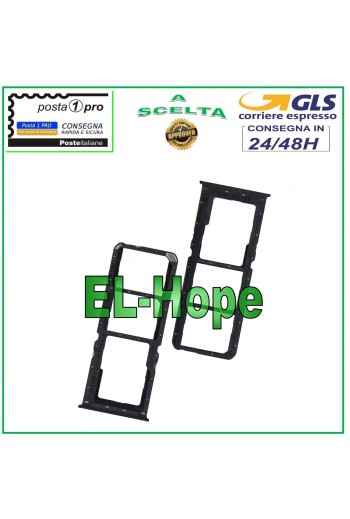 RANURA CARRIL COMPARTIMENTO SIM TARJETA MICRO SD OPPO A5 2020 CPH1931 CPH1933 PCHT30 NEGRO