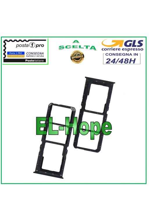 RANURA CARRIL COMPARTIMENTO SIM TARJETA MICRO SD OPPO A5 2020 CPH1931 CPH1933 PCHT30 NEGRO