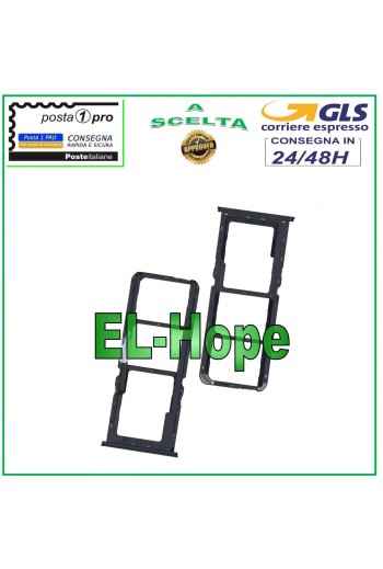 RANURA PARA CARRIL SIM COMPARTIMENTO PARA TARJETA MICRO SD PARA OPPO A7 A5S AX7 CHP1901 CHP1903 NEGRO