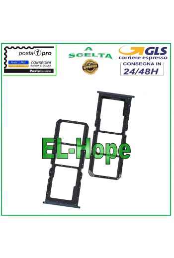 RANURA PARA CARRIL SIM COMPARTIMENTO PARA TARJETA MICRO SD PARA OPPO A53 2020 / A53S CPH2127 NEGRO