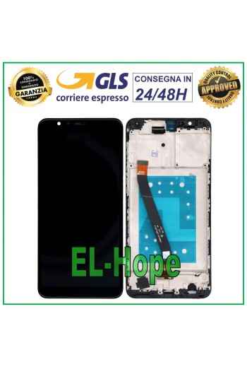 PANTALLA LCD + MARCO PARA HUAWEI HONOR 7X BND-L21 BND-TL10 AL10 PANTALLA TÁCTIL NEGRA