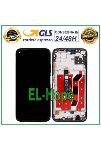 PANTALLA LCD + MARCO PARA HUAWEI P40 LITE JNY-L21A JNY-LX1 PANTALLA TÁCTIL CRISTAL NEGRO