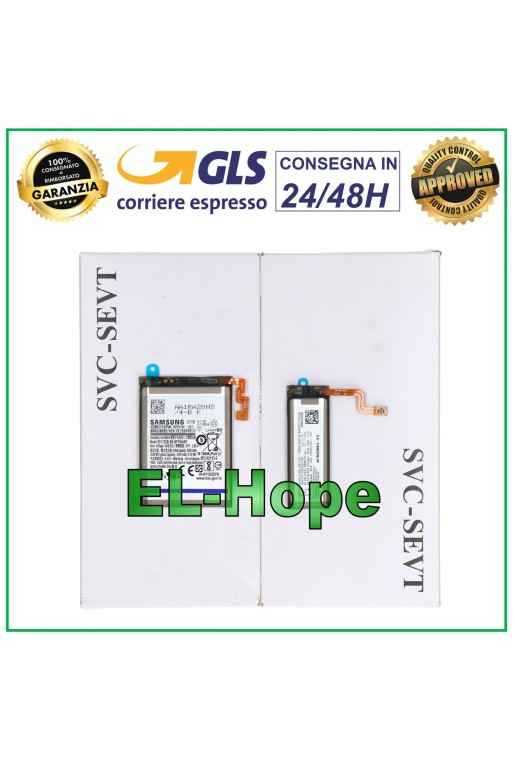 SERVICIO DE PAR DE BATERÍAS ORIGINALES SAMSUNG GALAXY Z FLIP SM-F700 EB-BF700ABY