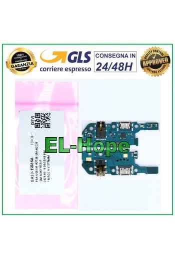 CONECTOR DE CARGA ORIGINAL PARA BASE DE CARGA SAMSUNG GALAXY A20E SM A202F 100% SERVICIO