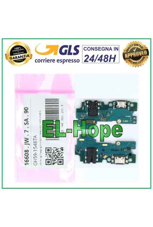 CONECTOR DE CARGA ORIGINAL PARA BASE DE SERVICIO SAMSUNG GALAXY A22 4G SM-A225 F/FN
