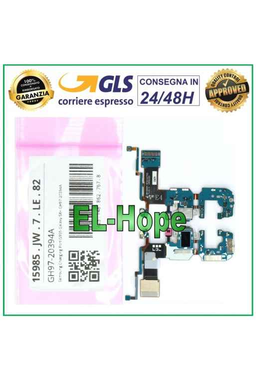 Conector de carga original para base Samsung Galaxy S8+ Plus SM G955F. 100% de garantía.