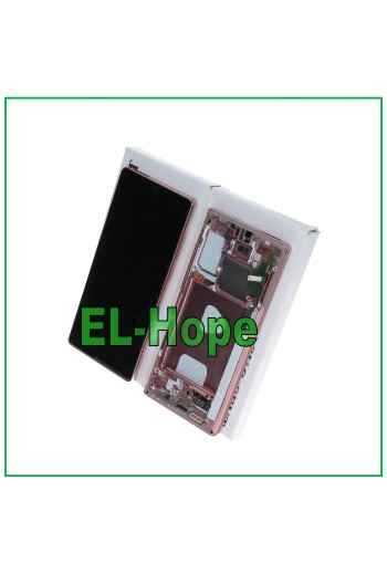 PANTALLA LCD DE SERVICIO ORIGINAL SAMSUNG GALAXY NOTE 20 SM N980 N981 TÁCTIL BRONCE