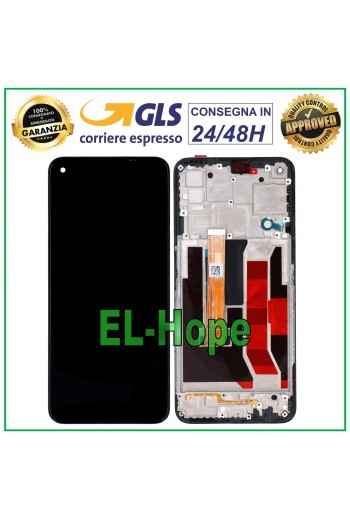 PANTALLA LCD + MARCO PARA OPPO A73 5G CPH2161 PANTALLA TÁCTIL CRISTAL NEGRO
