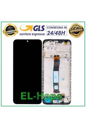 MARCO DE PANTALLA LCD PARA XIAOMI REDMI 10C 220333QAG 220333QBi 220333QNY CRISTAL TÁCTIL