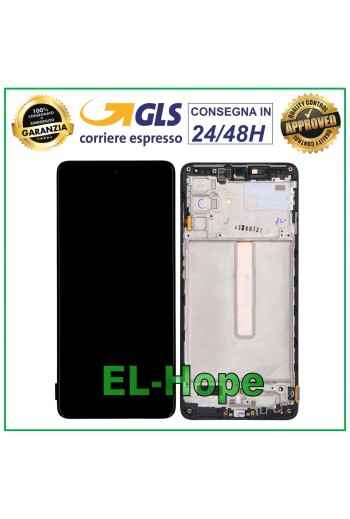 PANTALLA TFT LCD SAMSUNG GALAXY M52S 5G 2021 SM M526 M526B MARCO DE PANTALLA TÁCTIL