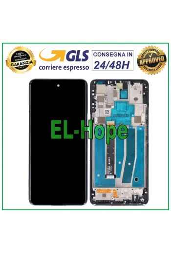 MARCO DE PANTALLA LCD PARA LG K92 5G LM-K920 LMK920N PANTALLA TÁCTIL DE VIDRIO NEGRO