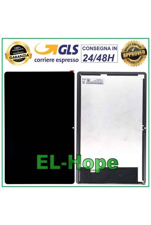 PANTALLA TÁCTIL LCD PARA LENOVO TAB M10 PLUS TB-125FU GEN.3 PANTALLA DE CRISTAL NEGRO