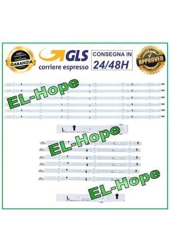 KIT DE 12 TIRAS DE LED PARA TV SAMSUNG D4GE-480DCA-R3/DCB 2014SVS48F-3228-R03/L06