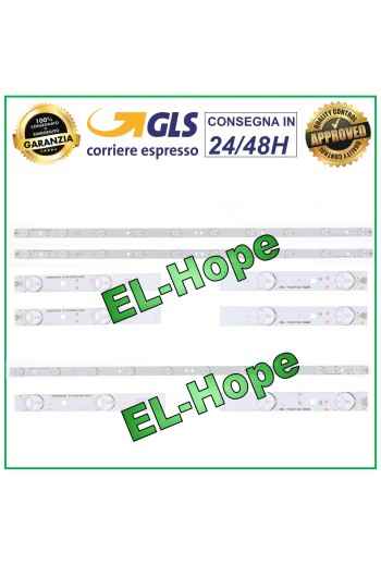 KIT DE 3 TIRAS DE LED PARA TV HAIER 3BL-T6324102-006B / 5B JS-HY33EBHD-0002