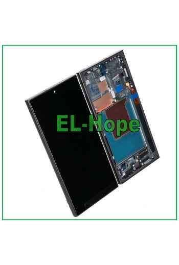 PANTALLA TÁCTIL OLED LCD + MARCO PARA SAMSUNG GALAXY S24 ULTRA SM-S928 NEGRO