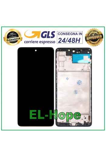 MARCO DE PANTALLA LCD OLED PARA SAMSUNG GALAXY M51 2020 SM-M515 F VIDRIO DE PANTALLA TÁCTIL