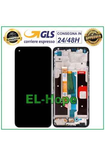 MARCO DE PANTALLA LCD PARA OPPO REALME 8i RMX3151 5G PANTALLA TÁCTIL PANTALLA DE CRISTAL NEGRO