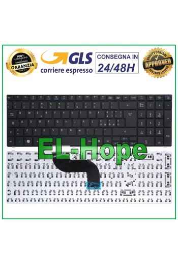TECLADO ITALIANO PARA PORTÁTIL ACER ASPIRE 7745G 7741ZG 7741Z 7741G 7740G NEGRO