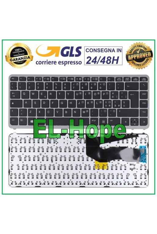 TECLADO ITALIANO HP ELITEBOOK 840 G1 G2 / 850 G1 G2 / 740 G1 G2 MARCO PLATA