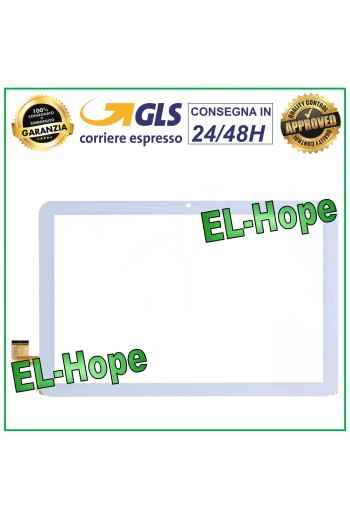 PANTALLA TÁCTIL DE VIDRIO MEDIACOM SMARTPAD IYO 10 M-SP1HY4G M-SP1IY4G ORIGINAL BLANCO