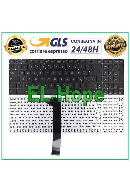 TECLADO ITALIANO PARA PORTÁTIL ASUS K550J K550JF K550VX R510C R510J FX550V NEGRO