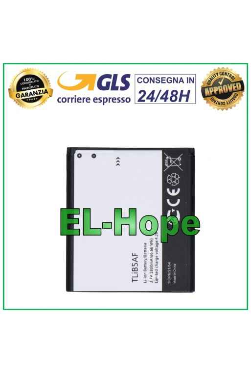 Batería TLIB5AF para Alcatel One Touch OT-5035, 5035D, 5036, 5036D, 997