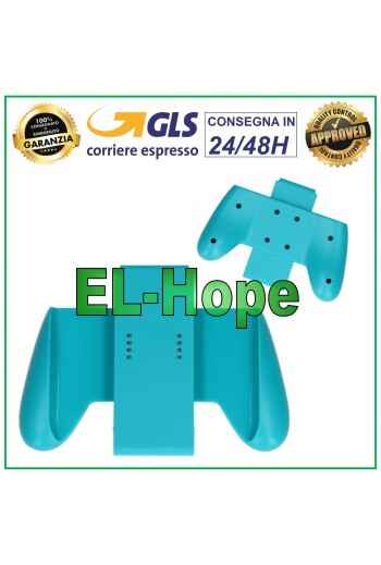 AGARRE PARA JOYCON DERECHO IZQUIERDO NINTENDO SWITCH ACCESORIOS AZUL