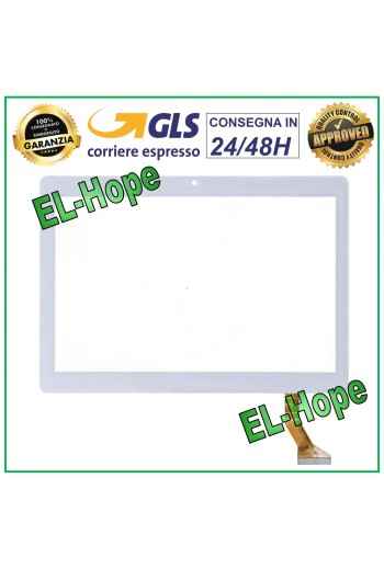 PANTALLA TÁCTIL CRISTAL VARIAS MARCAS PLANO CÓDIGO ZY-1002A 10.1 BLANCO ADHESIVO DOBLE CARA 