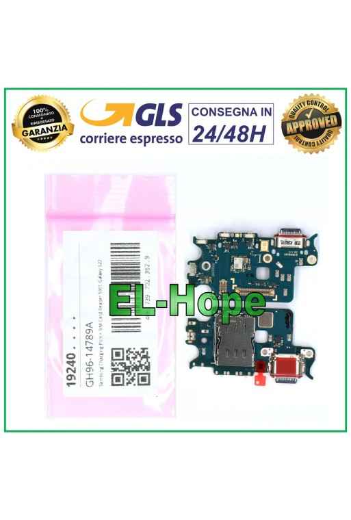 Conector de carga original para base Samsung Galaxy S22 SM-S901. 100% de servicio. 