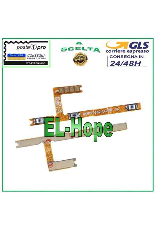 TECLAS LATERALES PLANAS VOLUMEN APAGAR TECLA PARA MOTOROLA MOTO G62 5G XT2223