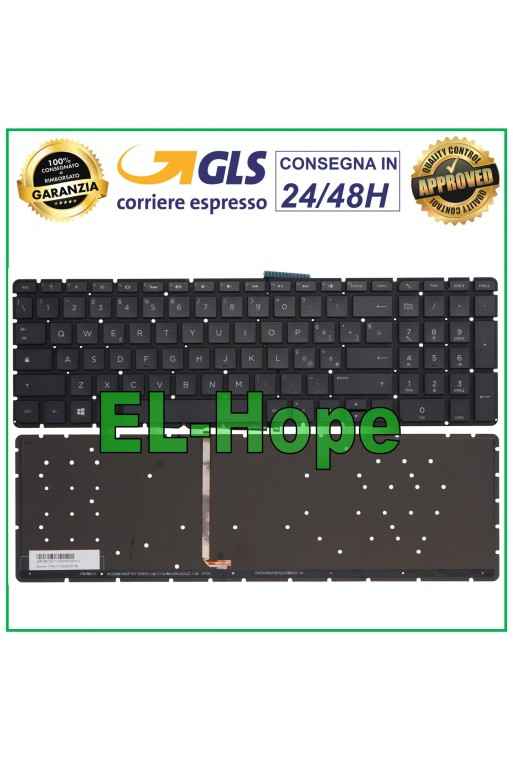 TECLADO ITA PORTÁTIL HP 15 AU006NL AU009NL AU010NL BC005NL + RETROILUMINACIÓN