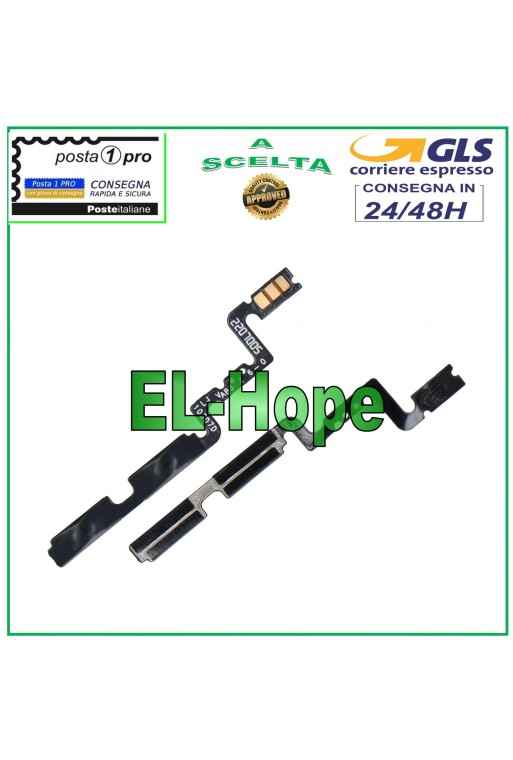 TECLAS LATERALES PLANAS FLEXIBLES SUBIR/BAJAR VOLUMEN PARA OPPO REALME C35 RMX3511