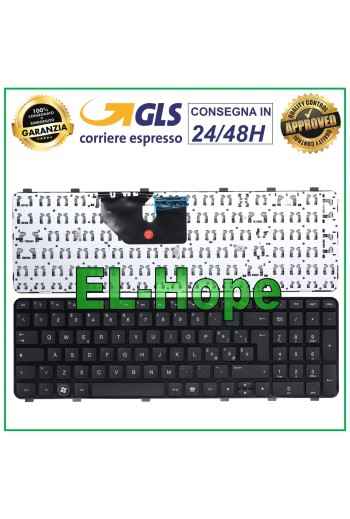 TECLADO ITALIANO PARA PORTÁTIL HP Serie DV6-6000 NSK-HWAUW 665937-061 NEGRO