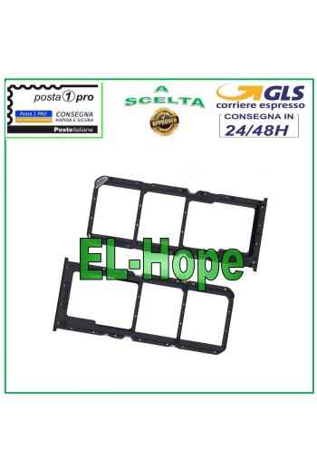 RANURA PARA CARRIL SIM COMPARTIMENTO PARA TARJETA MICRO SD PARA OPPO REALME 8 PRO RMX3081 NEGRO