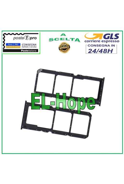 RANURA PARA CARRIL SIM COMPARTIMENTO PARA TARJETA MICRO SD PARA OPPO REALME 8 PRO RMX3081 NEGRO