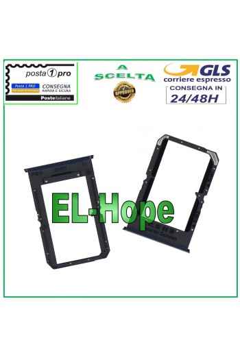 COMPARTIMENTO PARA RANURA DE TRANSPORTE CARCASA RANURA PARA TARJETA NANO SIM 1 / SIM 2 OPPO RENO 4Z 5G NEGRO