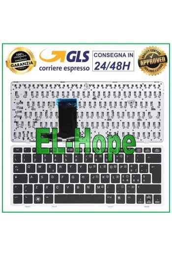 TECLADO ITALIANO PARA HP ELITEBOOK 2570p 2560p ELITEBOOK MARCO NEGRO 
