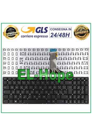 TECLADO ITALIANO PARA PORTÁTIL ASUS X551 X551C X551CA X551M X551MA X551MAV NEGRO
