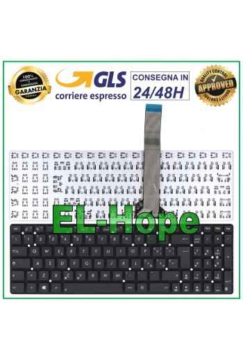 TECLADO ITALIANO PARA PORTÁTIL ASUS A55V A55VD K55A K55V K55VD A55V NEGRO